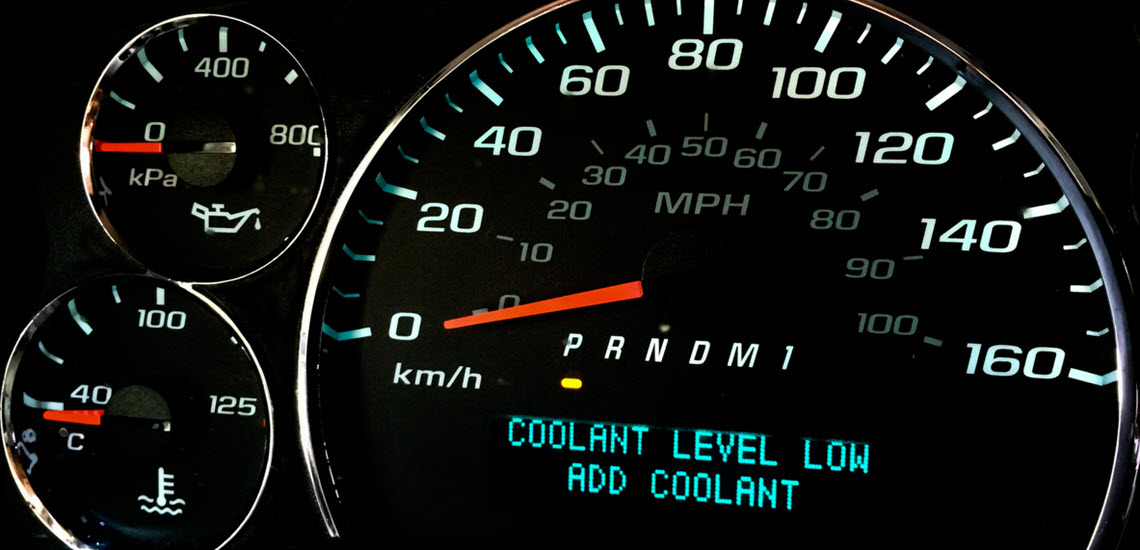 BMW Coolant Warning Light