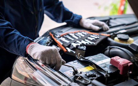 Audi Battery Inspection