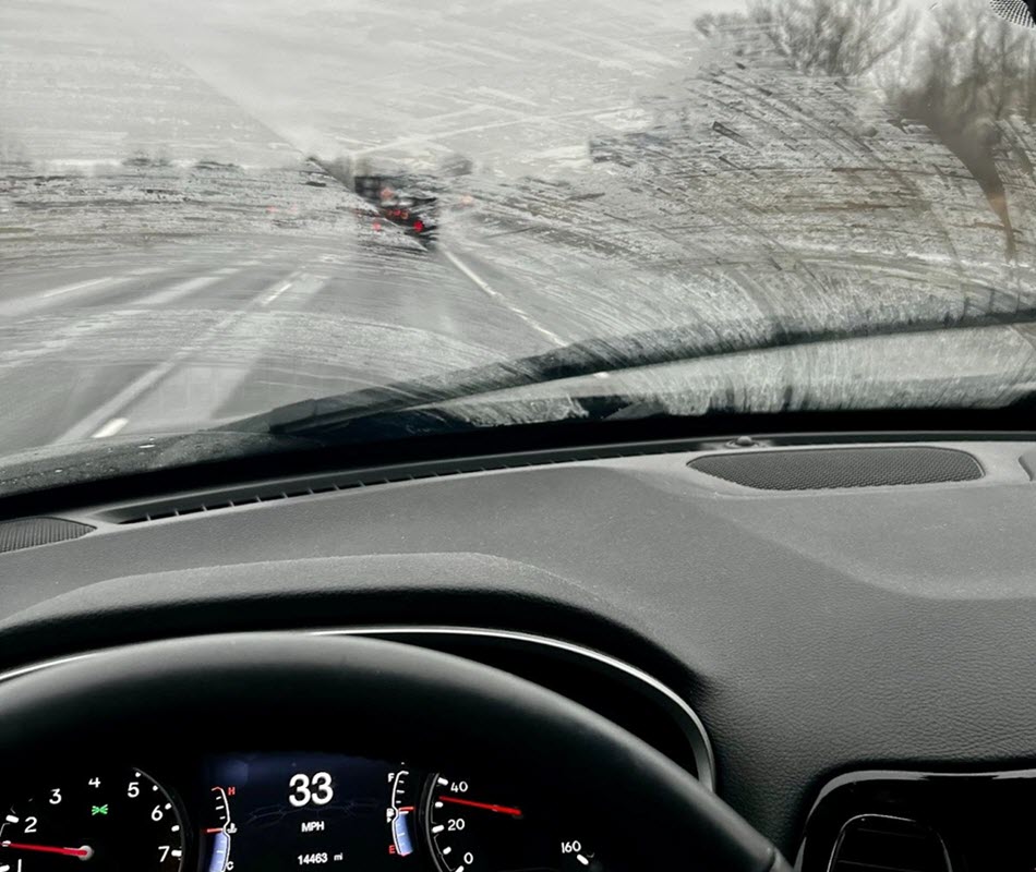 Car In Winter